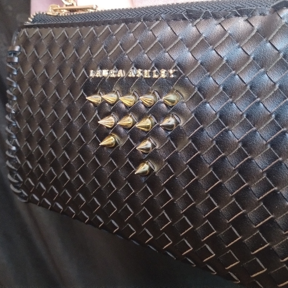 Black And Gold Laura Ashley Bag